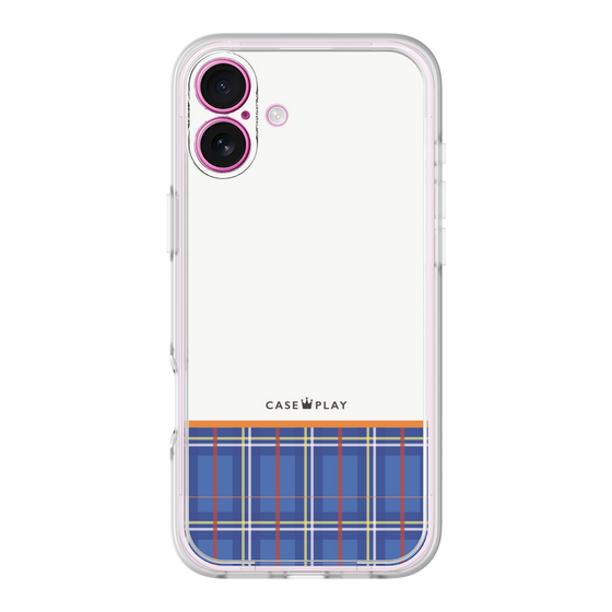 Premium Panel［ CASEPLAY Tartan Check - Blue ］