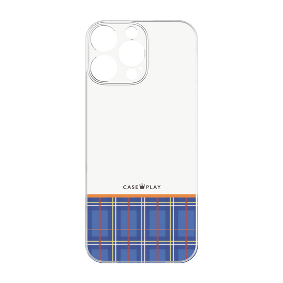 Premium Panel［ CASEPLAY Tartan Check - Blue ］