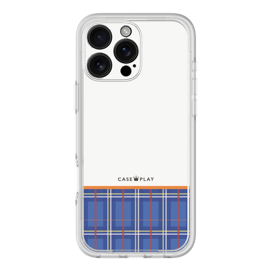 Premium Panel［ CASEPLAY Tartan Check - Blue ］