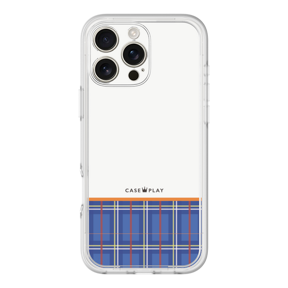 Premium Panel［ CASEPLAY Tartan Check - Blue ］
