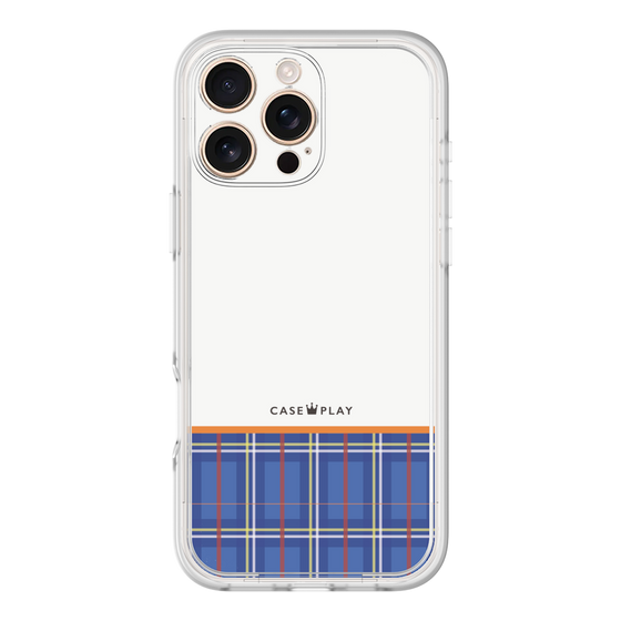 Premium Panel［ CASEPLAY Tartan Check - Blue ］