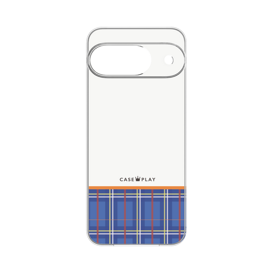 Premium Panel［ CASEPLAY Tartan Check - Blue ］