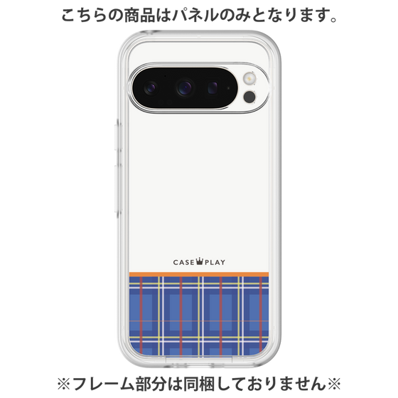 Premium Panel［ CASEPLAY Tartan Check - Blue ］