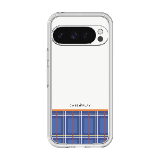 Premium Panel［ CASEPLAY Tartan Check - Blue ］