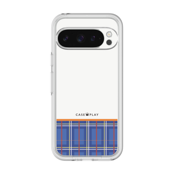 Premium Panel［ CASEPLAY Tartan Check - Blue ］