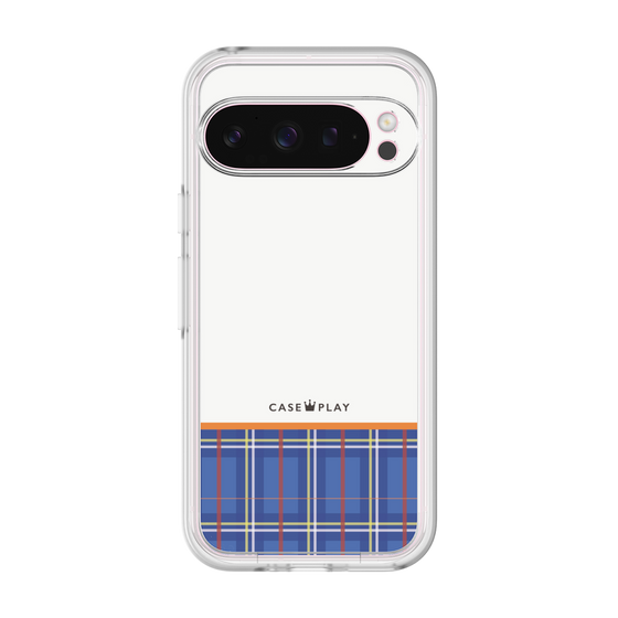 Premium Panel［ CASEPLAY Tartan Check - Blue ］