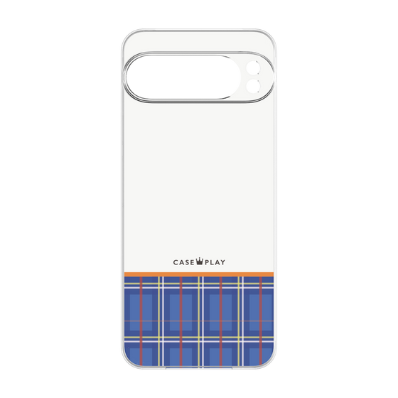 Premium Panel［ CASEPLAY Tartan Check - Blue ］