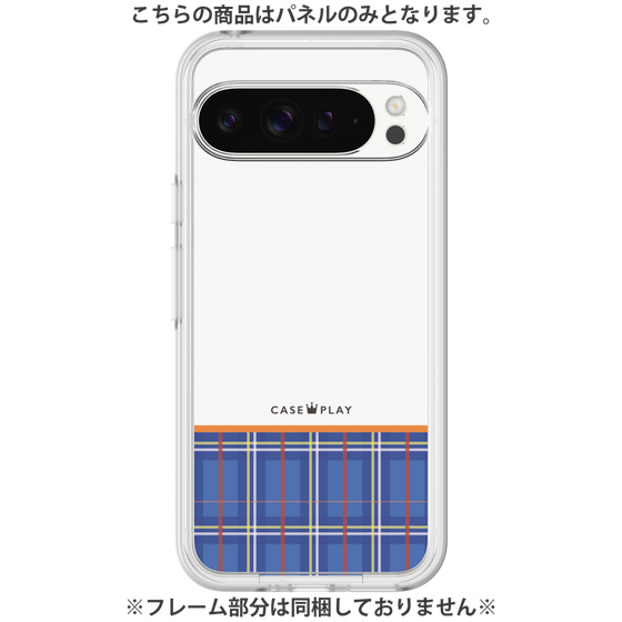 Premium Panel［ CASEPLAY Tartan Check - Blue ］