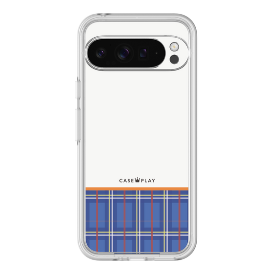Premium Panel［ CASEPLAY Tartan Check - Blue ］