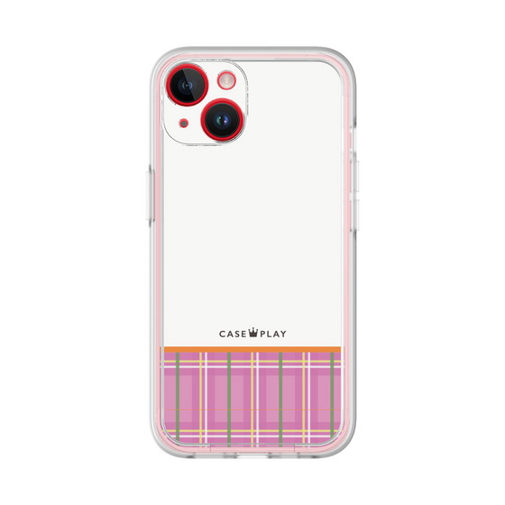 Premium Panel［ CASEPLAY Tartan Check - Pink ］