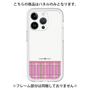 Premium Panel［ CASEPLAY Tartan Check - Pink ］