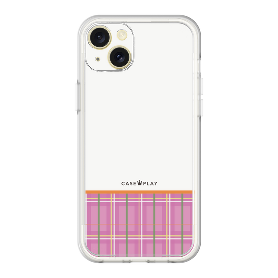 Premium Panel［ CASEPLAY Tartan Check - Pink ］
