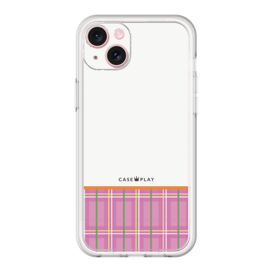 Premium Panel［ CASEPLAY Tartan Check - Pink ］