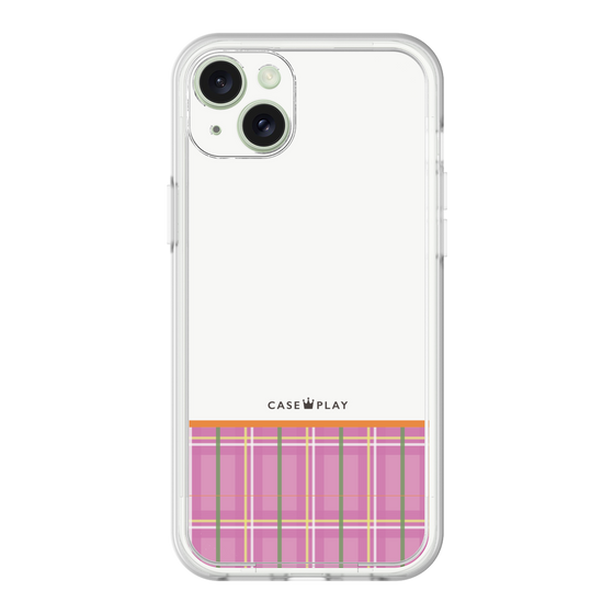 Premium Panel［ CASEPLAY Tartan Check - Pink ］