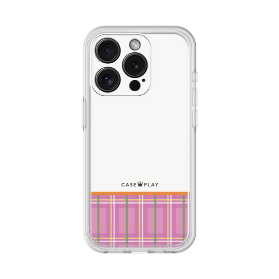 Premium Panel［ CASEPLAY Tartan Check - Pink ］