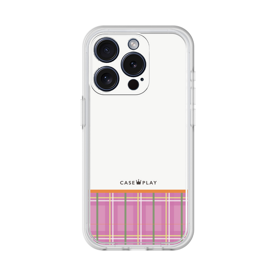 Premium Panel［ CASEPLAY Tartan Check - Pink ］