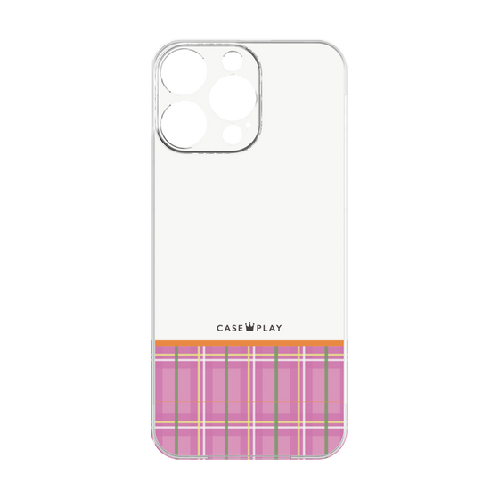 Premium Panel［ CASEPLAY Tartan Check - Pink ］