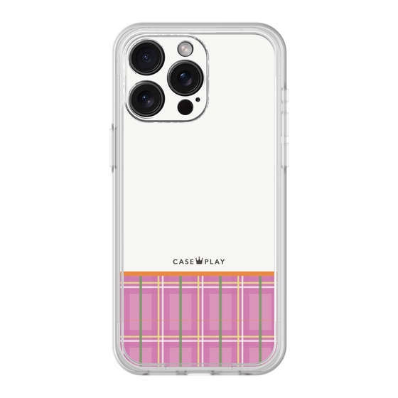 Premium Panel［ CASEPLAY Tartan Check - Pink ］