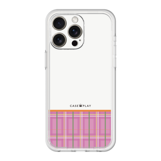 Premium Panel［ CASEPLAY Tartan Check - Pink ］