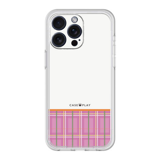 Premium Panel［ CASEPLAY Tartan Check - Pink ］