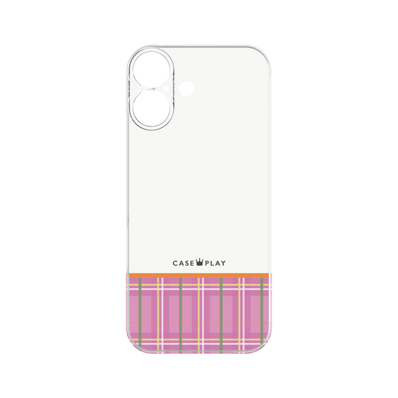 Premium Panel［ CASEPLAY Tartan Check - Pink ］
