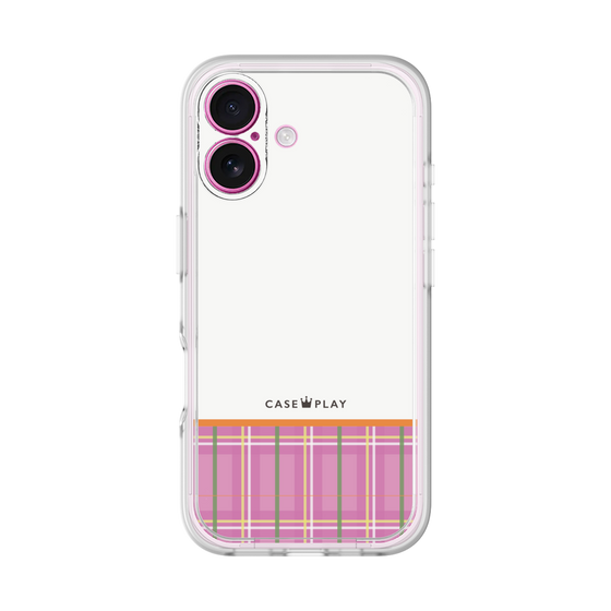 Premium Panel［ CASEPLAY Tartan Check - Pink ］