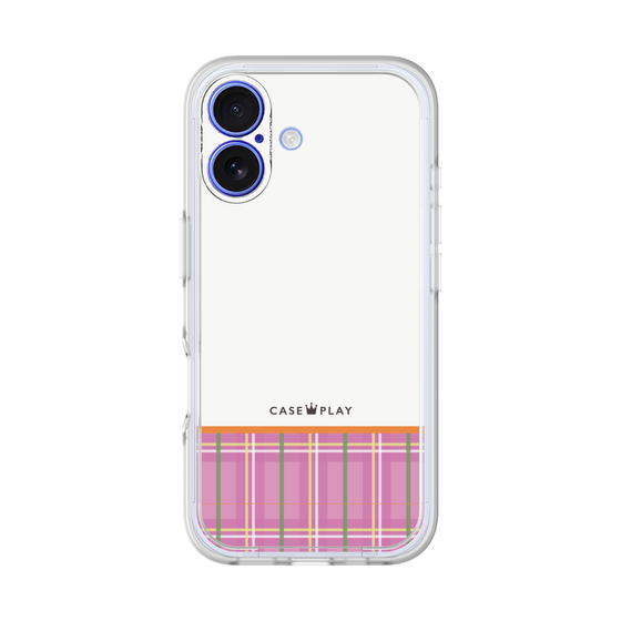 Premium Panel［ CASEPLAY Tartan Check - Pink ］