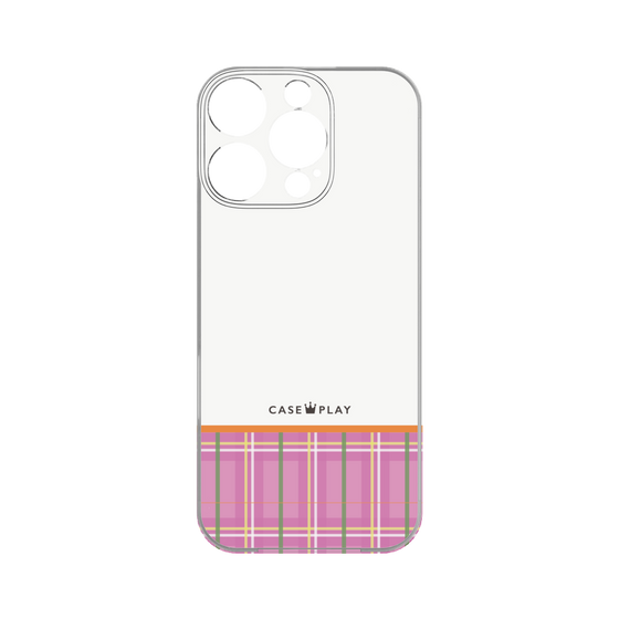 Premium Panel［ CASEPLAY Tartan Check - Pink ］