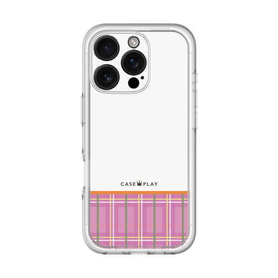 Premium Panel［ CASEPLAY Tartan Check - Pink ］