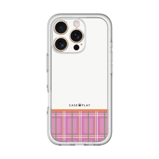 Premium Panel［ CASEPLAY Tartan Check - Pink ］