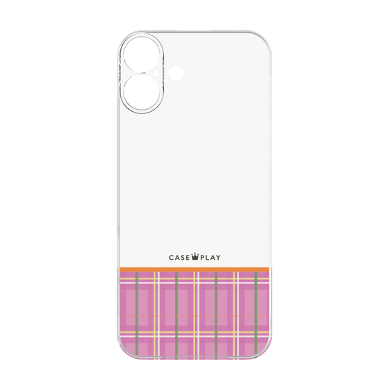Premium Panel［ CASEPLAY Tartan Check - Pink ］
