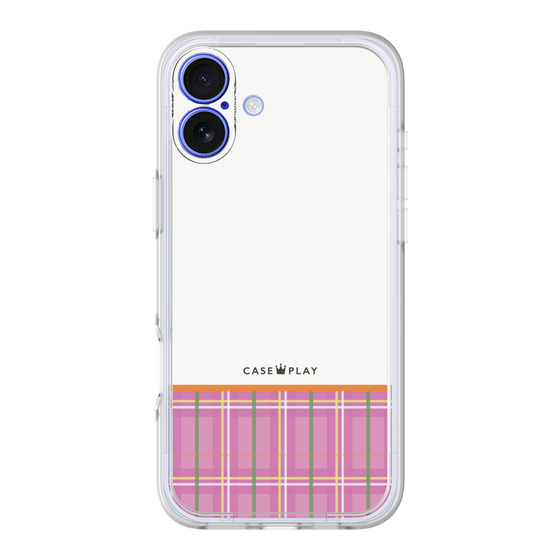 Premium Panel［ CASEPLAY Tartan Check - Pink ］