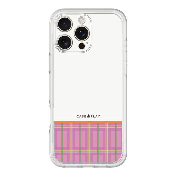 Premium Panel［ CASEPLAY Tartan Check - Pink ］