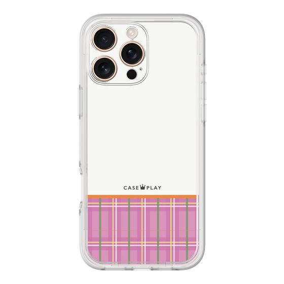 Premium Panel［ CASEPLAY Tartan Check - Pink ］