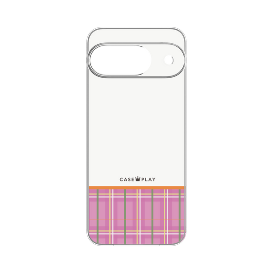Premium Panel［ CASEPLAY Tartan Check - Pink ］
