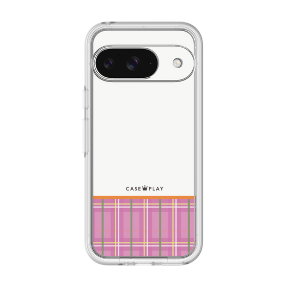 Premium Panel［ CASEPLAY Tartan Check - Pink ］