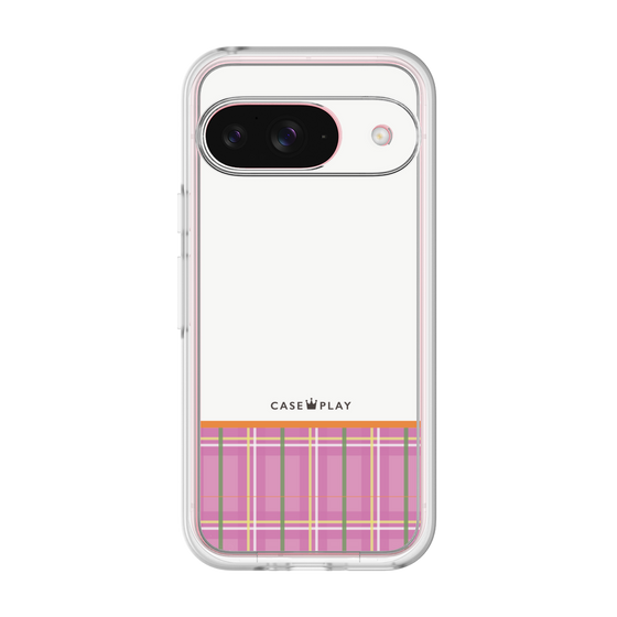 Premium Panel［ CASEPLAY Tartan Check - Pink ］