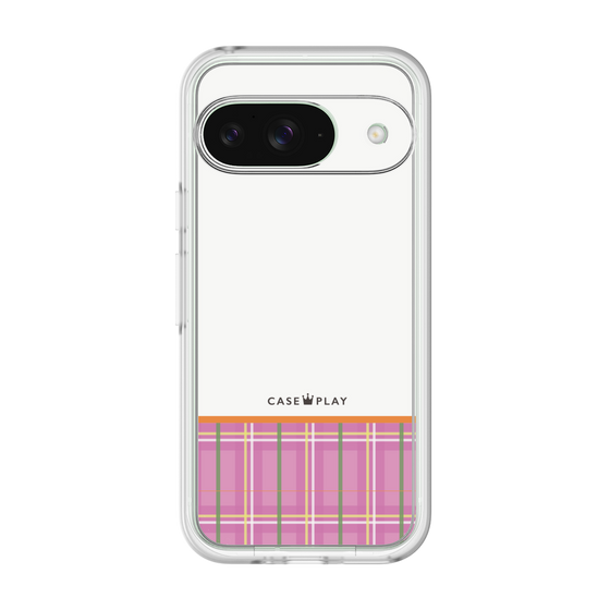 Premium Panel［ CASEPLAY Tartan Check - Pink ］