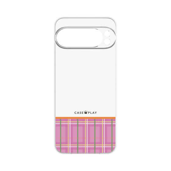 Premium Panel［ CASEPLAY Tartan Check - Pink ］