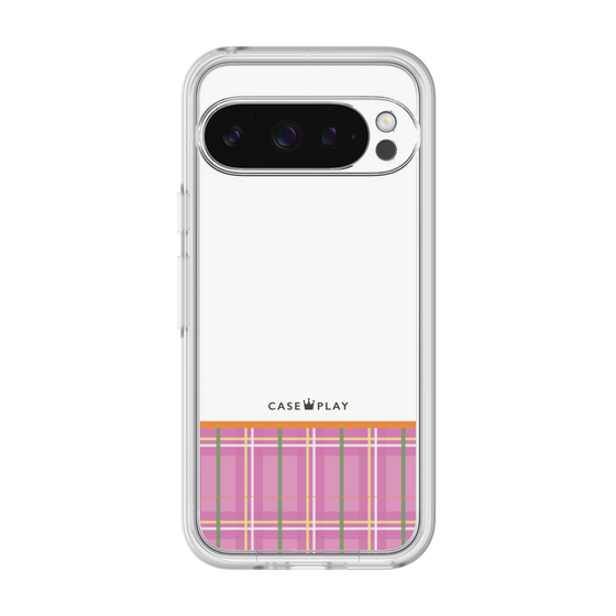 Premium Panel［ CASEPLAY Tartan Check - Pink ］
