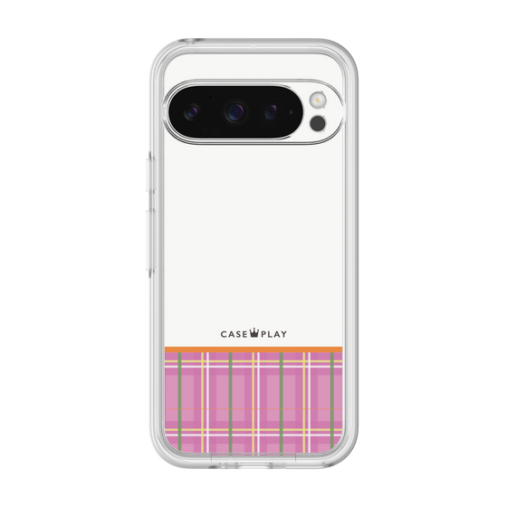 Premium Panel［ CASEPLAY Tartan Check - Pink ］