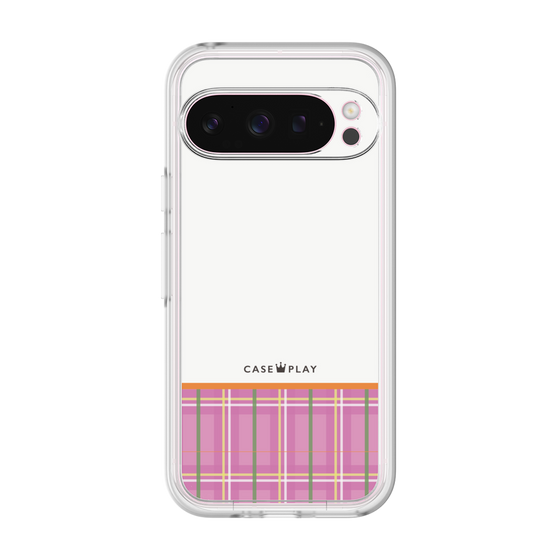 Premium Panel［ CASEPLAY Tartan Check - Pink ］