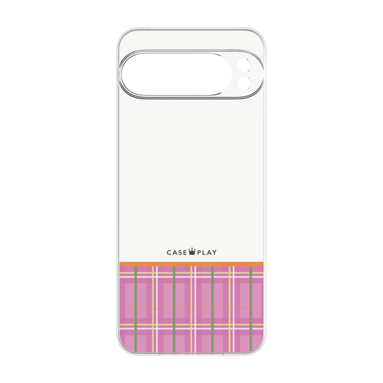 Premium Panel［ CASEPLAY Tartan Check - Pink ］