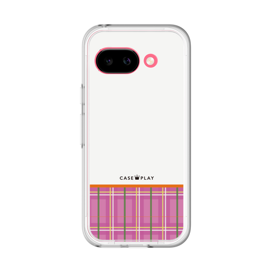 Premium Panel［ CASEPLAY Tartan Check - Pink ］