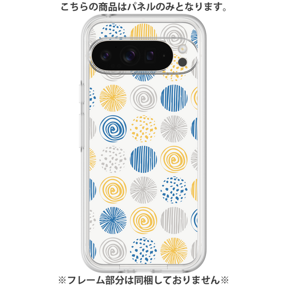 Premium Panel［ Nordic Circle - Blue ］