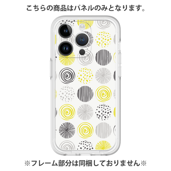 Premium Panel［ Nordic Circle - Yellow ］