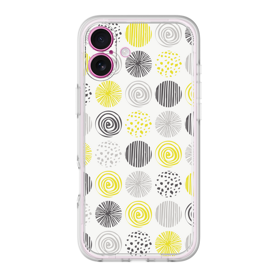 Premium Panel［ Nordic Circle - Yellow ］