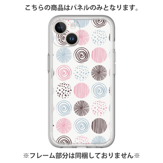 Premium Panel［ Nordic Circle - Pink ］