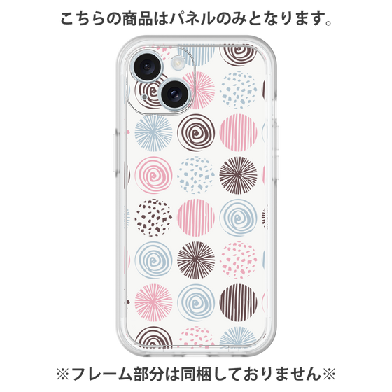 Premium Panel［ Nordic Circle - Pink ］