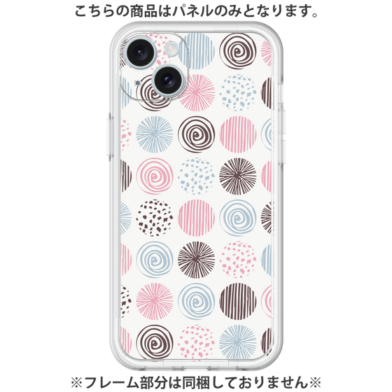 Premium Panel［ Nordic Circle - Pink ］